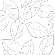 NextWall Tossed Leaves - Daydream Gray