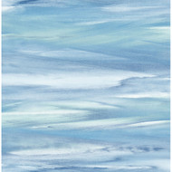 NextWall Sirius Brushstroke - Lakeside & Mint