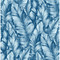 NextWall Baha Banana Leaves - Regatta Blue