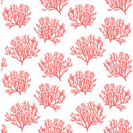 NextWall Coastal Coral Reef - Vermillion
