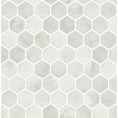 NextWall Inlay Hexagon - Cream Neutral