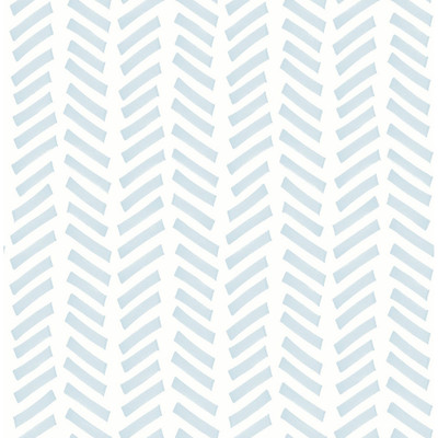 NextWall Mod Chevron - Sky Blue