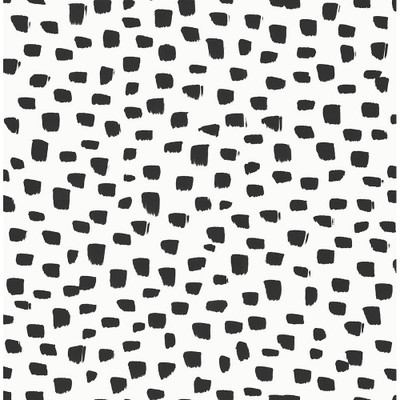 NextWall Speckled Dot - Black & White