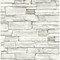 NextWall Stacked Stone - Arctic Grey