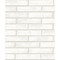 NextWall Monarch Brick - Arctic Grey