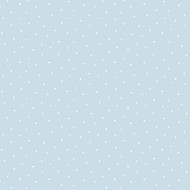 NextWall Polka Dots - Baby Blue