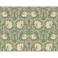NextWall Pimpernel Floral - Gardenia & Sage
