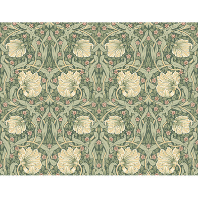 NextWall Pimpernel Floral - Gardenia & Sage