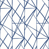 NextWall Quartz Geo - Navy Blue