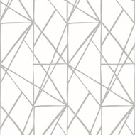 NextWall Quartz Geo - Harbor Grey