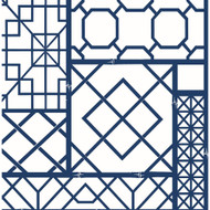 NextWall Garden Trellis - Navy Blue