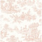 NextWall Chateau Toile - Blush