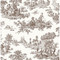 NextWall Chateau Toile - Sable Brown