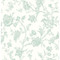NextWall Jasmine Chinoiserie - Seaglass