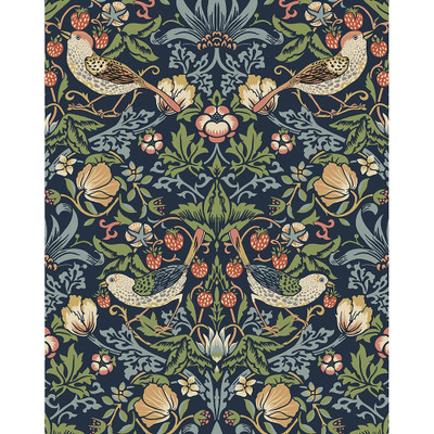 NextWall Aves Garden - Midnight Blue