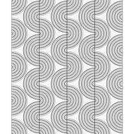 NextWall Zen Geo - Onyx & Metallic Silver