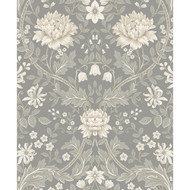 NextWall Honeysuckle Trail - Daydream Grey