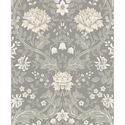 NextWall Honeysuckle Trail - Daydream Grey