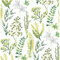 NextWall Wild Garden - Lemon Lime