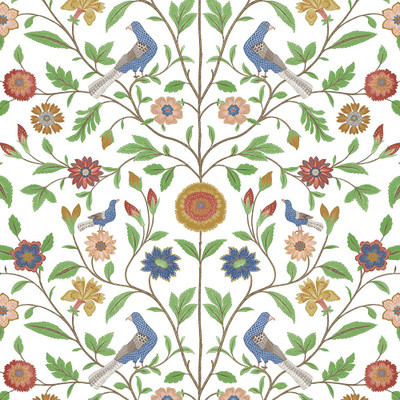 NextWall Bird Toile - White