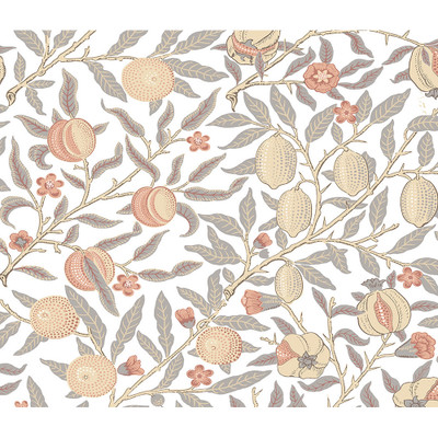 NextWall Pomegranate - Daydream Grey & Melon