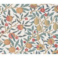 NextWall Pomegranate - Moonstone Blue & Light Ochre