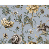 NextWall Sanibel Floral Trail - Periwinkle