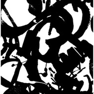 NextWall Inkblot - Onyx