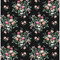 NextWall Floral Bunches - Ebony