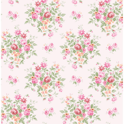 NextWall Floral Bunches - Posy Pink