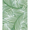 NextWall Tossed Palm Fronds - Greenery