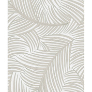 NextWall Tossed Palm Fronds - Sea Salt