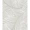 NextWall Tossed Palm Fronds - Sea Salt