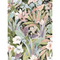 NextWall Blossoming Birds - Forest & Petal Pink