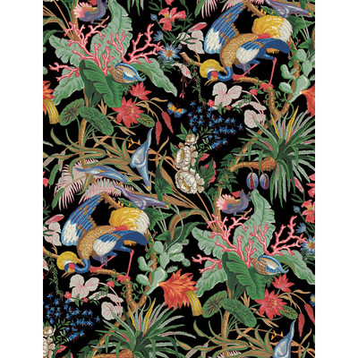 NextWall Tropical Canopy - Ebony