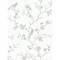 NextWall Songbird Chinoiserie - Nickel