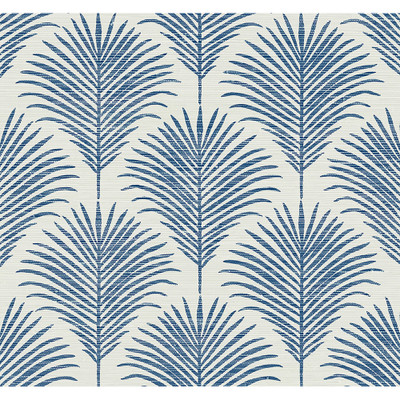 NextWall Grassland Palm - Coastal Blue