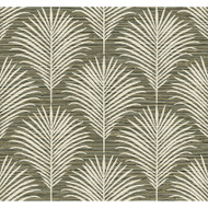 NextWall Grassland Palm - Charcoal & Sand