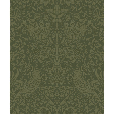 NextWall Tonal Bird Garden - Moss Green