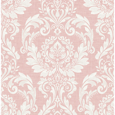 NextWall Cora Damask - Light Pink