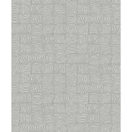 NextWall Organic Squares - Fog Grey
