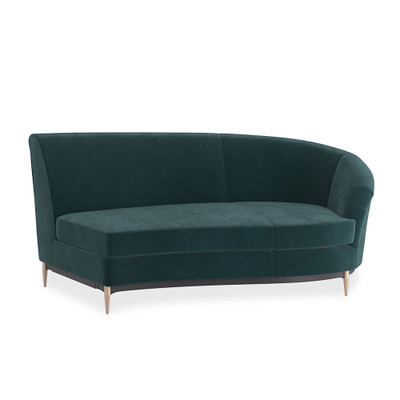 Caracole Three'S Company RAF Sofa - Peacock