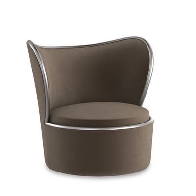 Caracole Mariposa Swivel Chair