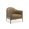 Caracole Rebound Chair - Camel Pebbled Leather