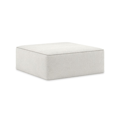 Caracole Marbella Ottoman - Cream