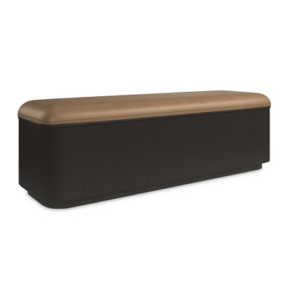 Caracole For The Love Of Bed Bench - Dark Chocolate