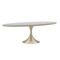 Caracole Semper 96 Oval Dining Table - Whisper Of Gold