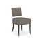 Caracole Reserved Seating Side Chair - Textured Brown - Seal Skin