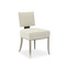 Caracole Reserved Seating Side Chair - Cream - Soft Silver