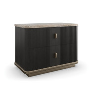 Caracole Rhythm Nightstand - Black Stained Ash